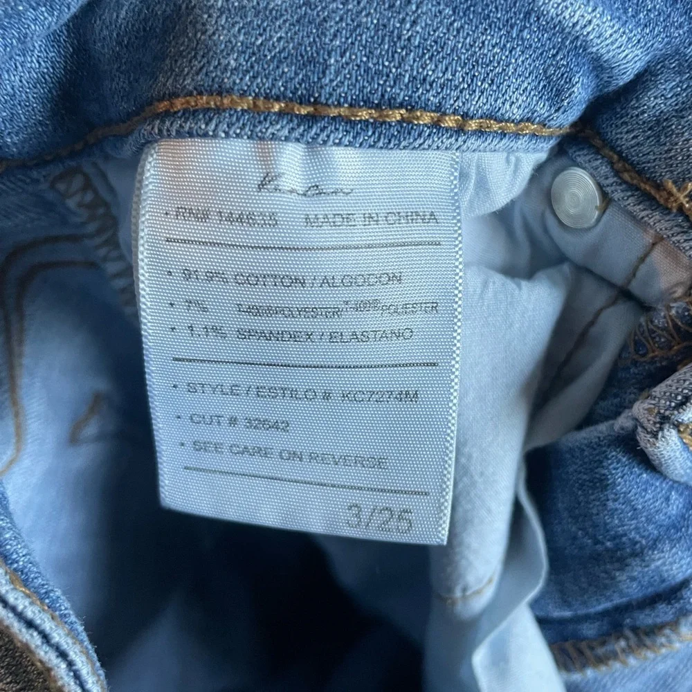 Kancan Medium Wash Skinning Denim Jeans Size 3/25
